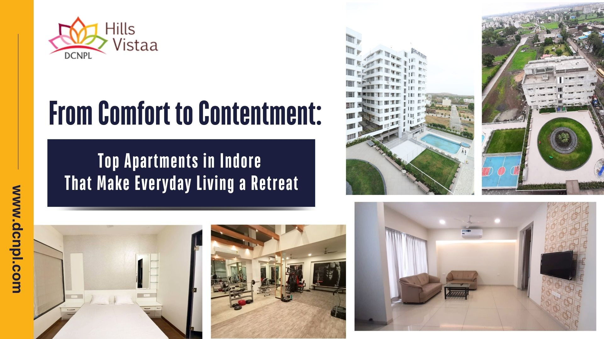 From Comfort to Contentment: Top Apartments in Indore That Make Everyday Living a Retreat