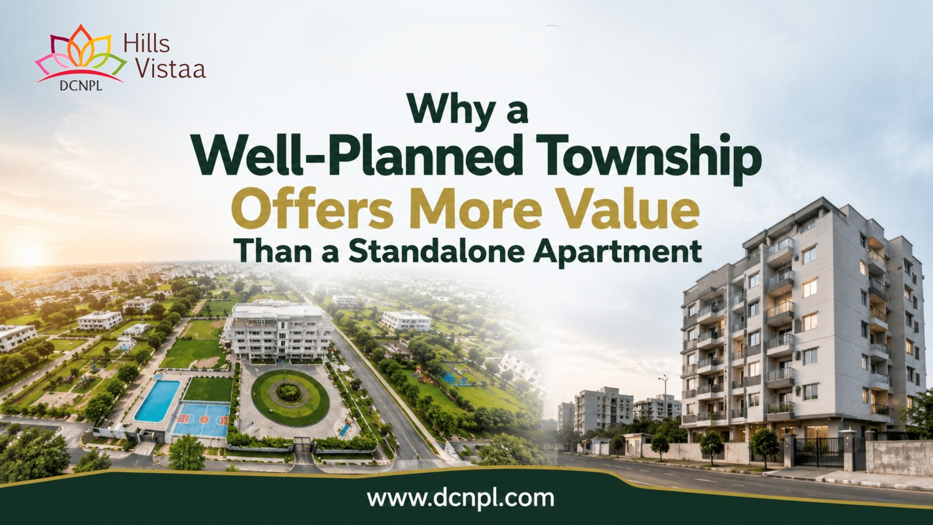 Why a Well Planned Township Offers More Value Than a Standalone Apartment